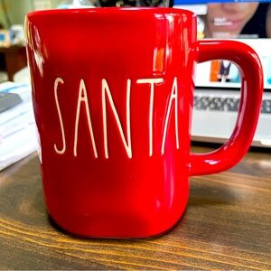Rae Dunn "SANTA" Artisan Collection by Magenta Coffee Mug Christmas